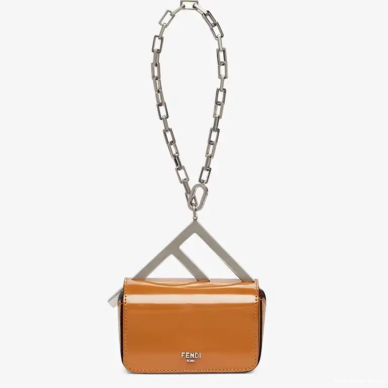Affordable In Leather Calf Brown Fendi Nano Bag F 0706